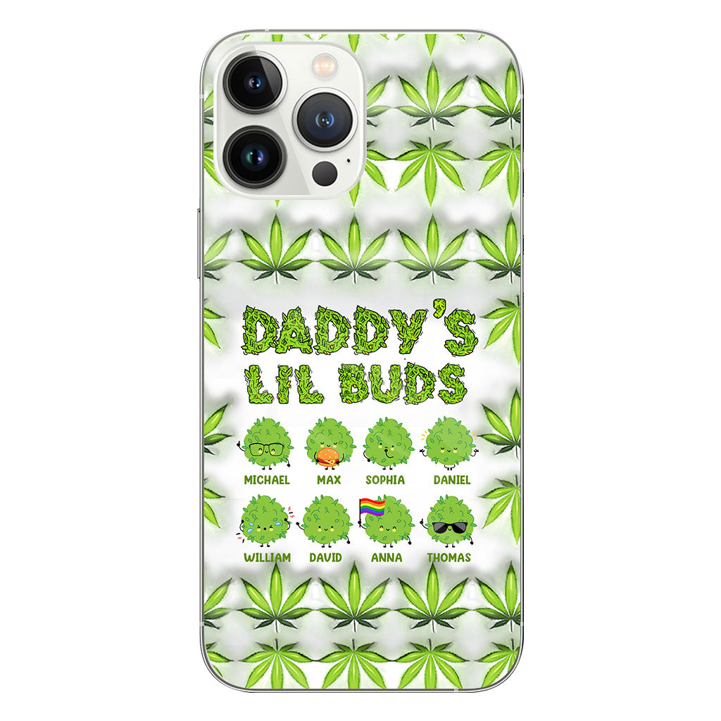 Dopest Dad Ever - Personalized Father Clear Phone Case