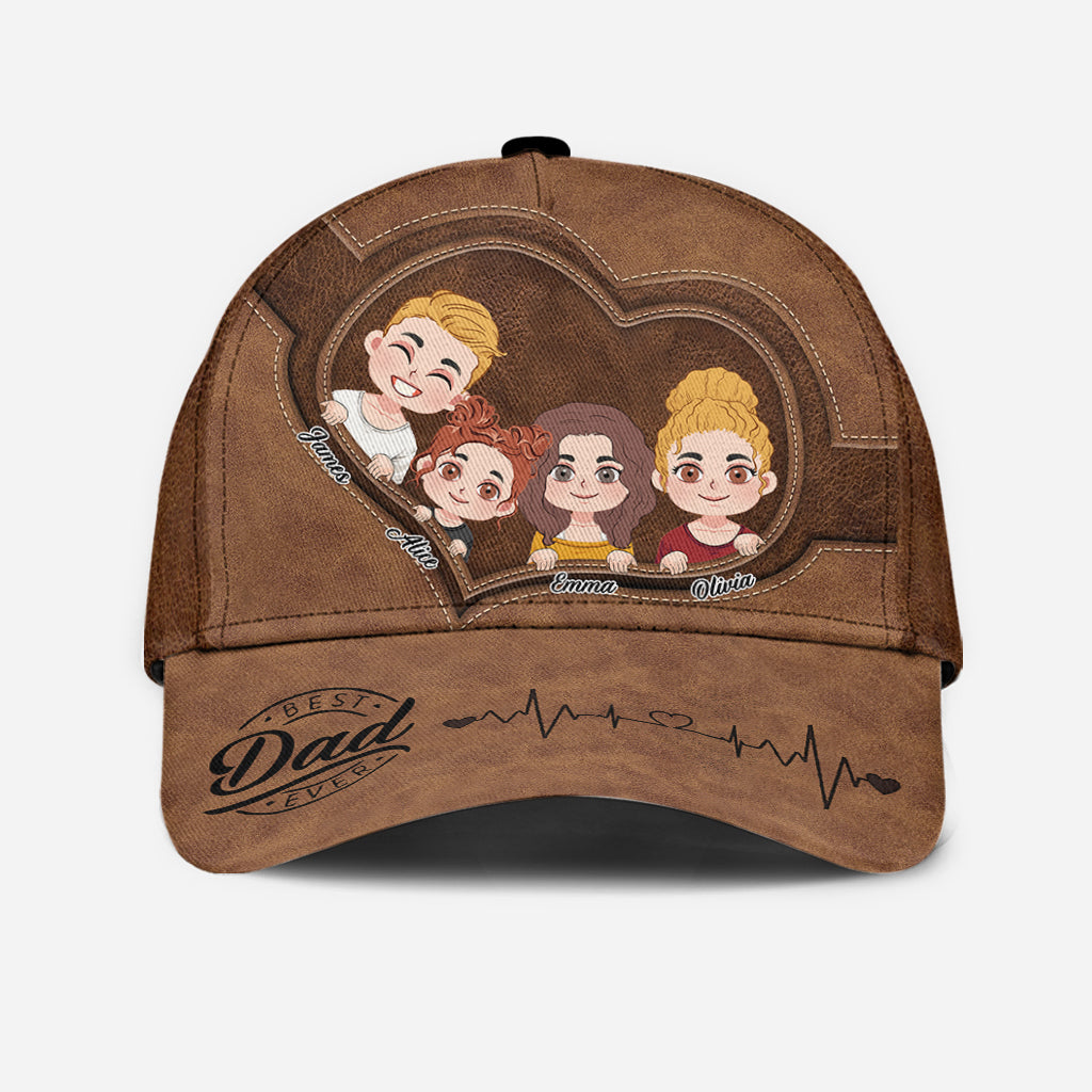 Best Dad Ever - Personalized Father Classic Cap