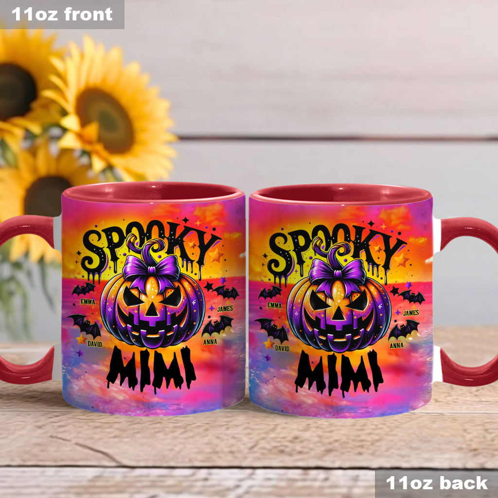 Spooky Grandma - Personalized Grandma Accent Mug