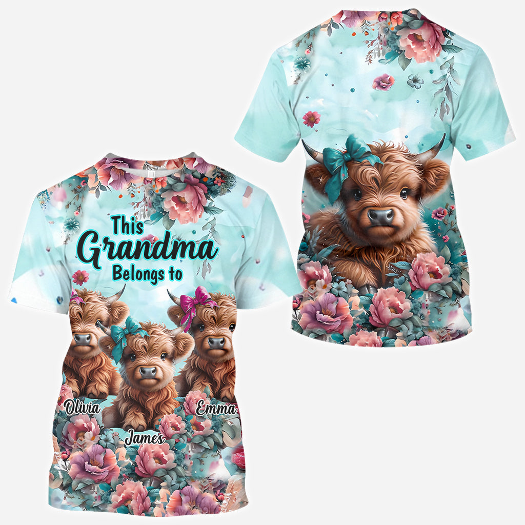 Dieses personalisierte T-Shirt gehört Oma