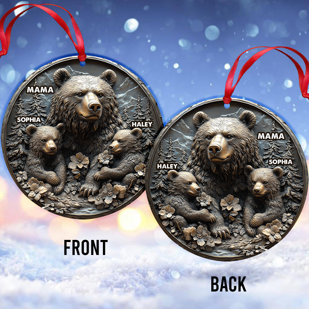 Mama Bear - Personalized Mother Ornament