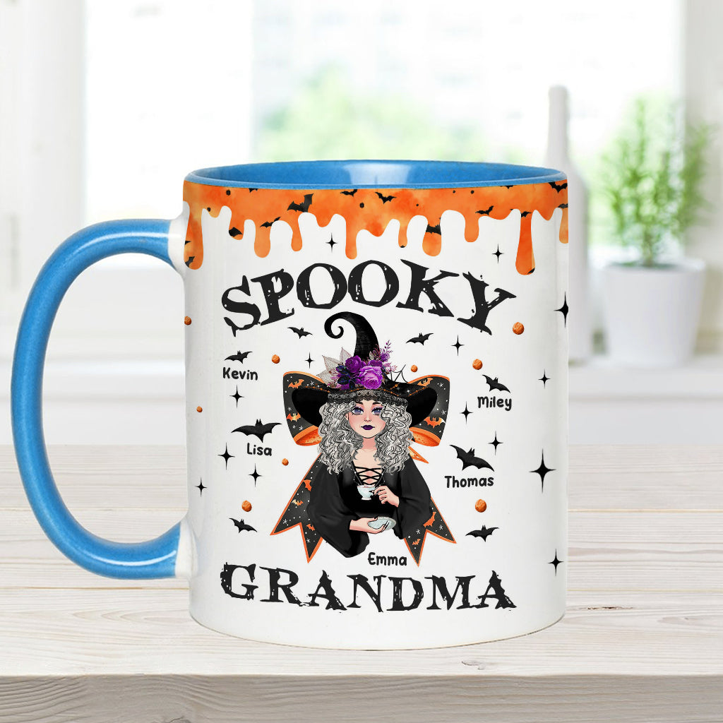 Spooky Any Title - Personalized Grandma Accent Mug
