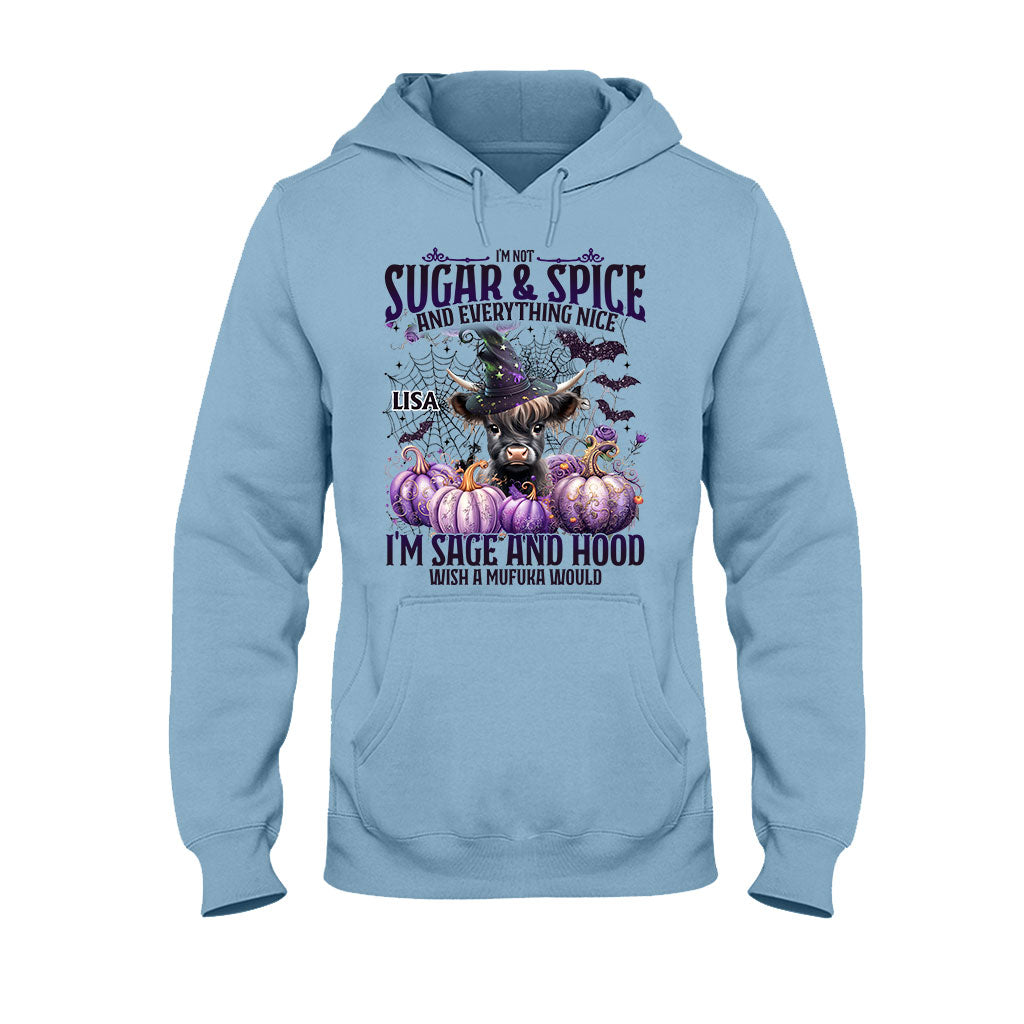 Ich bin nicht Zucker und Gewürze und alles Nette - Personalisiertes T-Shirt und Hoodie