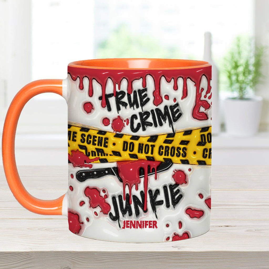 Do Not Cross - Personalized Accent Mug
