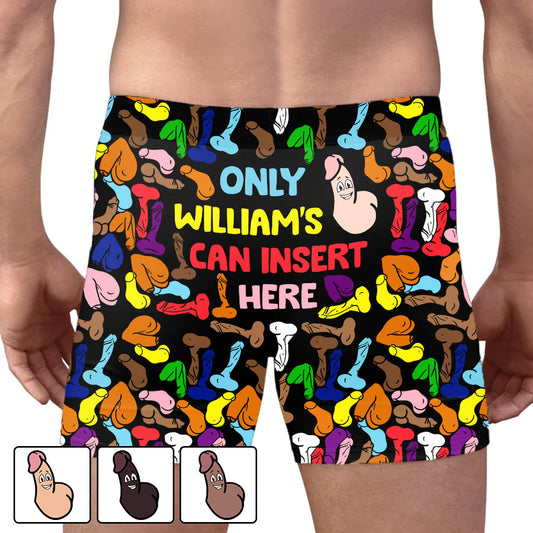 Only You - Boxers personnalisés pour hommes, soutien LGBT