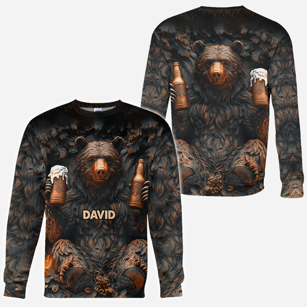 Ich hasse Menschen – Personalisiertes Camping-T-Shirt