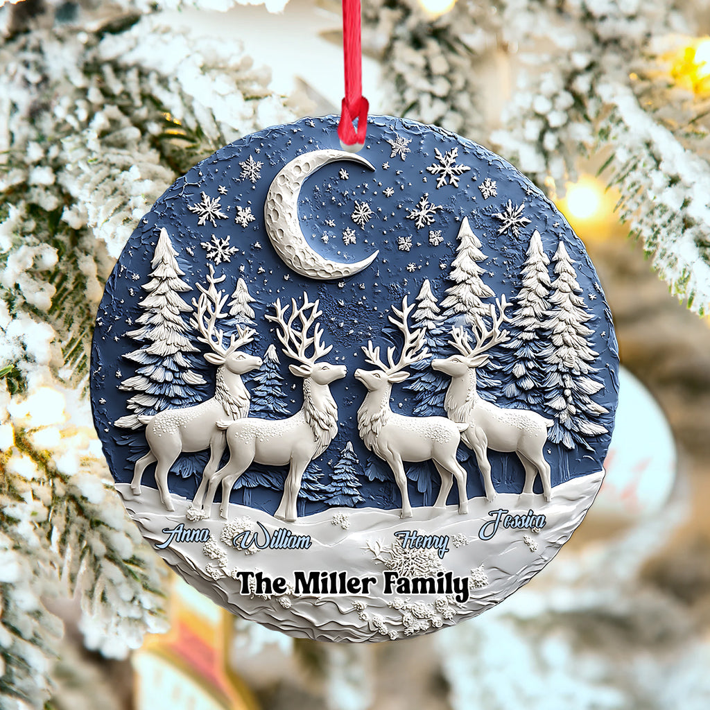 Schöne Nacht, stille Nacht – personalisierter Familienschmuck