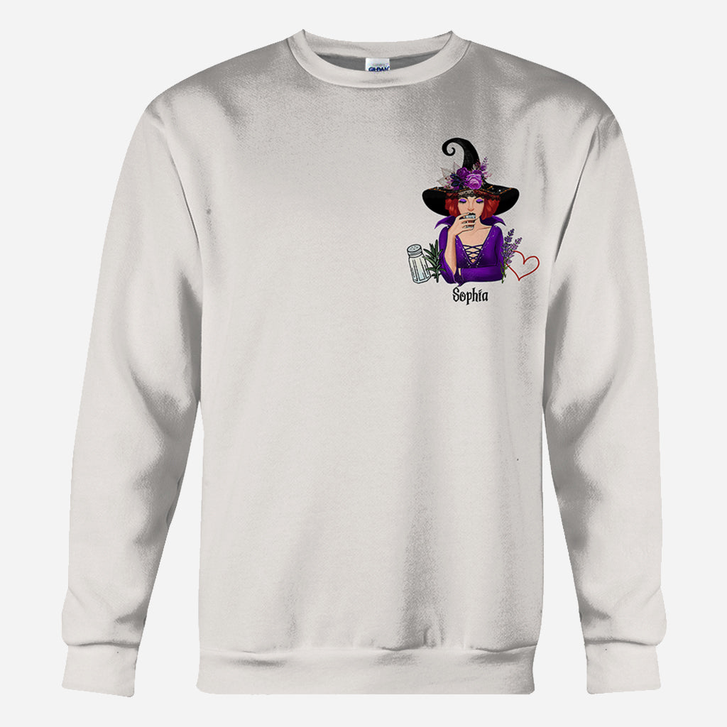 Practical Magic Salt Rosemary Lavender Love - Personalized Witch All Over Shirt