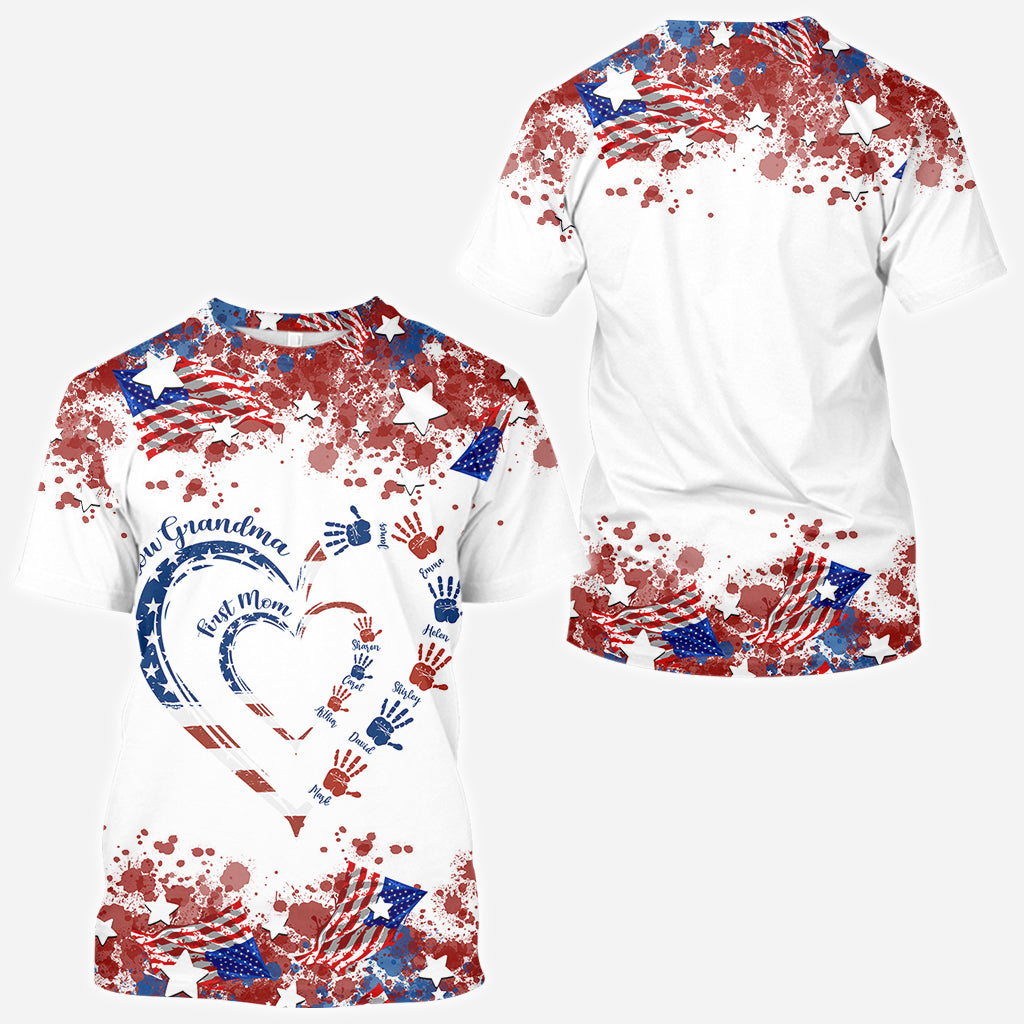 Erst Mama, jetzt Opa – personalisiertes Oma-Shirt