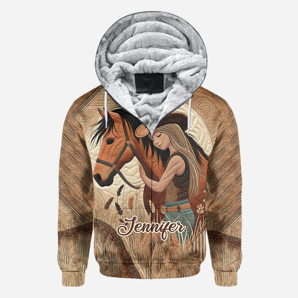 Horse Lovers - Personalized Horse All Over Shirt