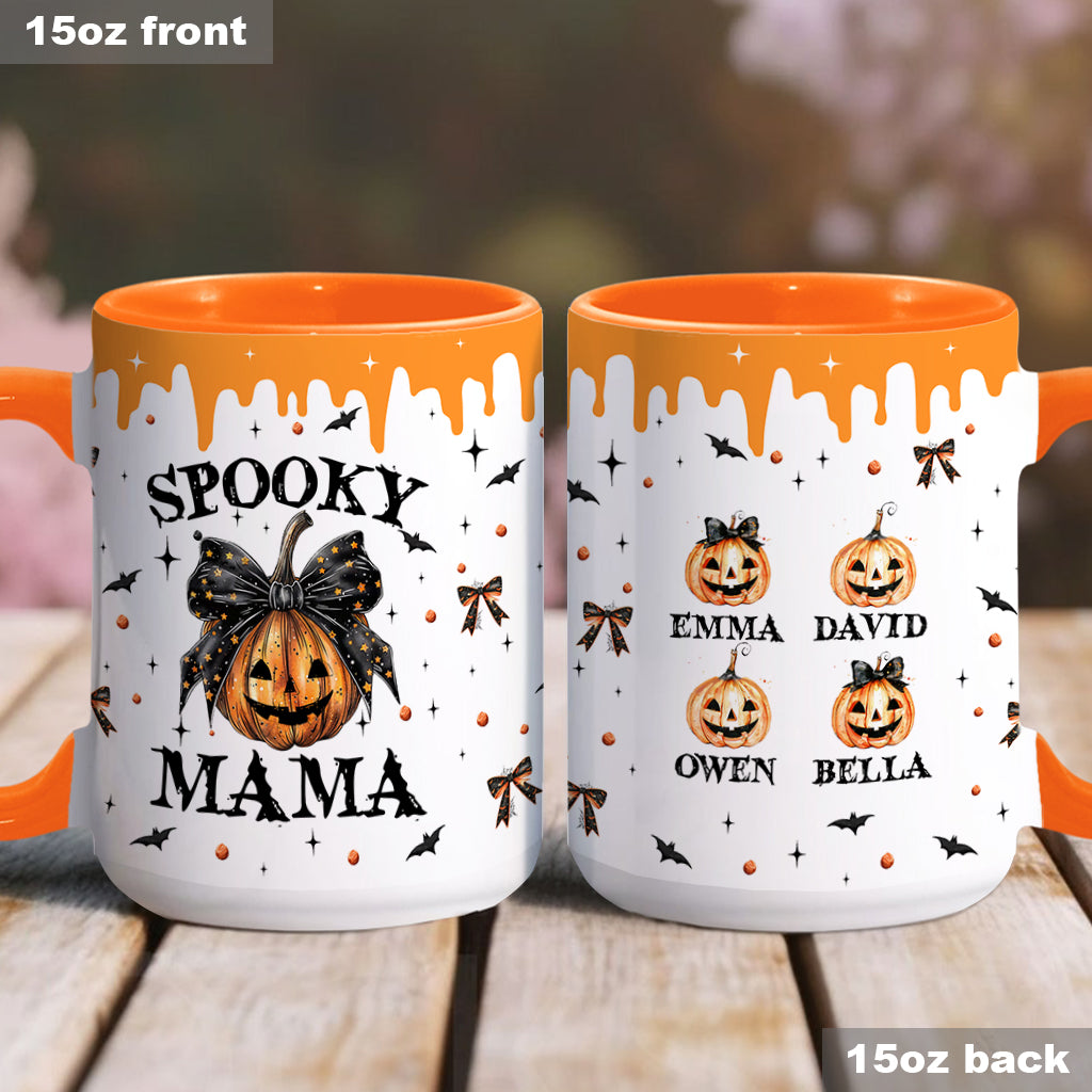 Spooky Mama - Personalized Mother Accent Mug