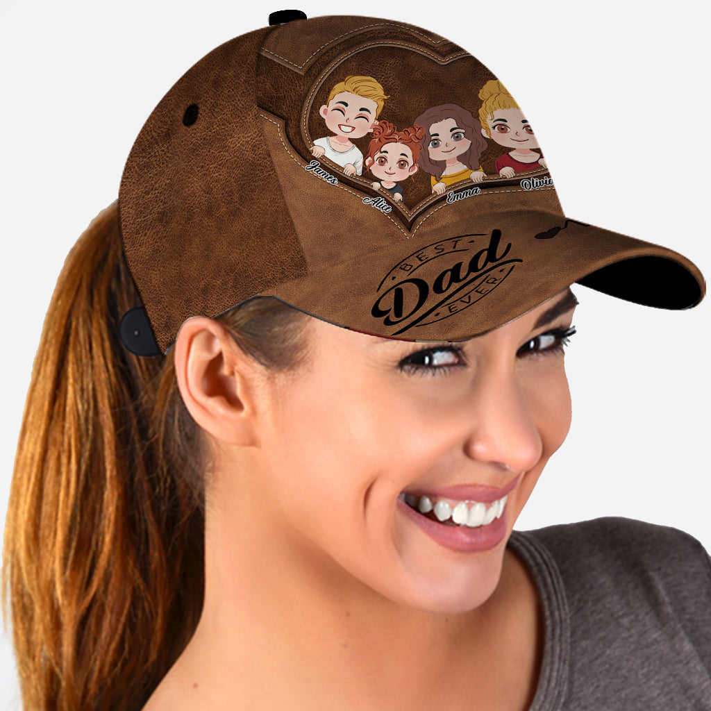 Best Dad Ever - Personalized Father Classic Cap