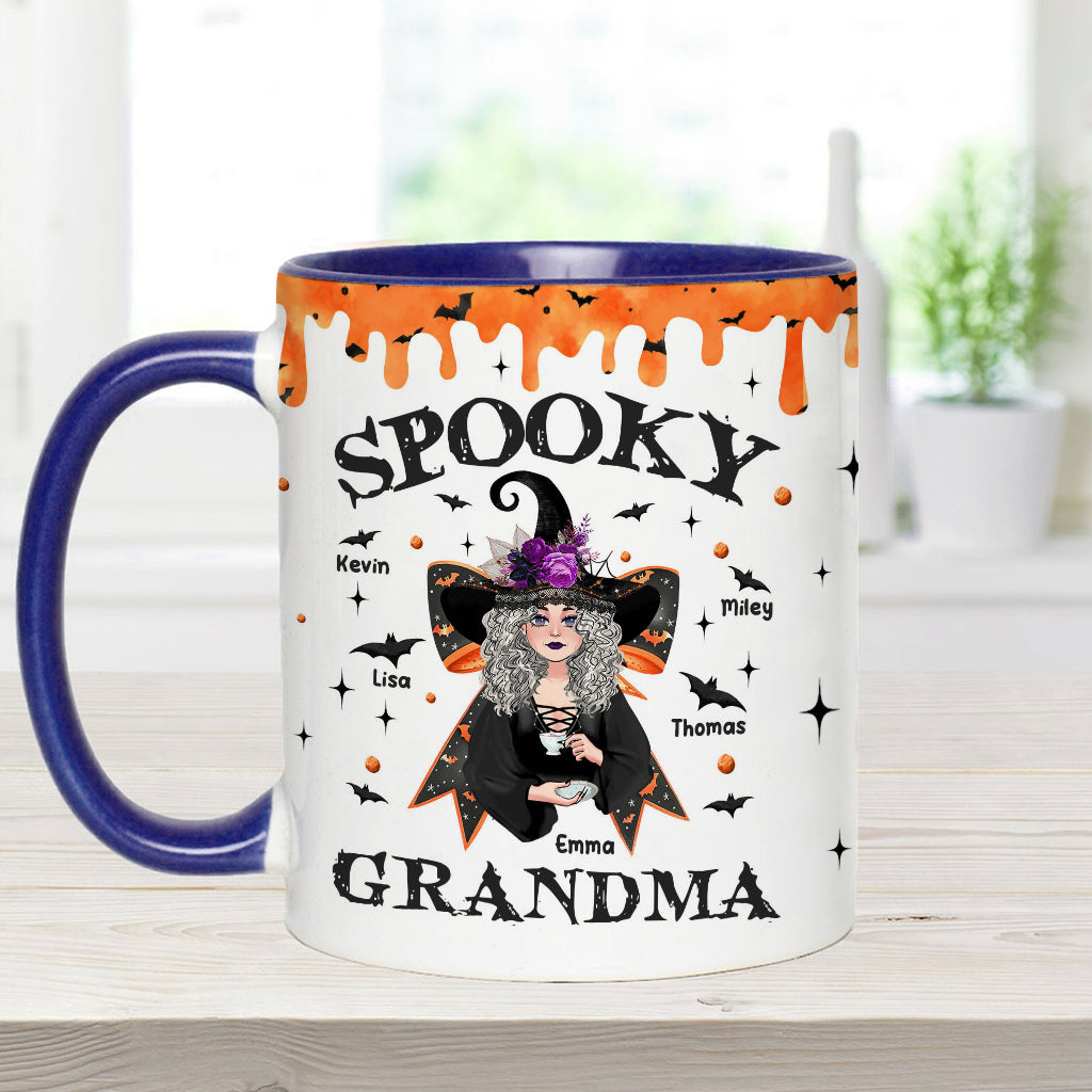Spooky Any Title - Personalized Grandma Accent Mug