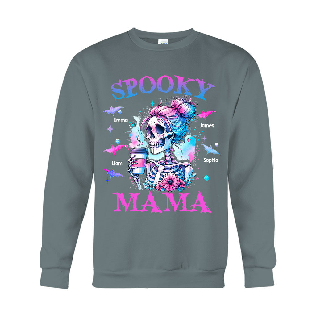 Spooky Mama - Personalized Mother T-shirt And Hoodie