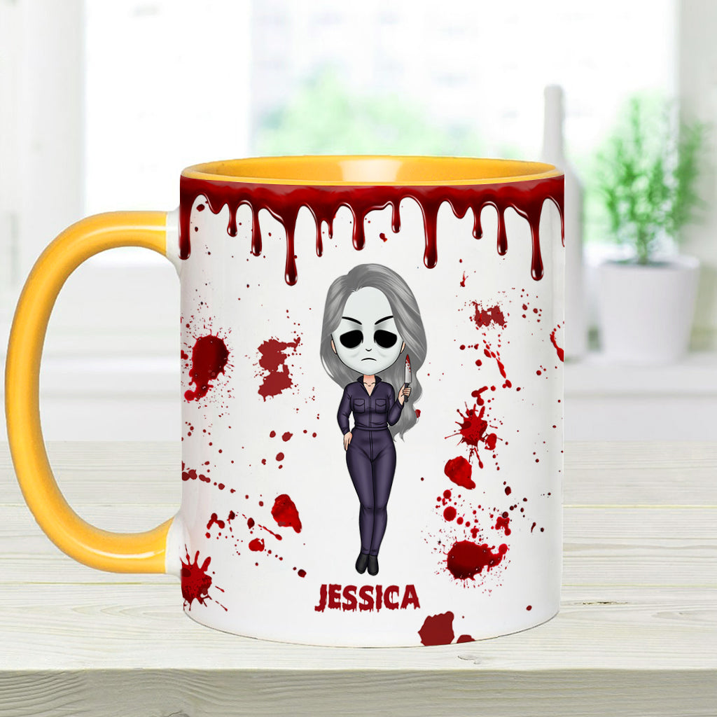 True Crime Mug - Personalized Accent Mug