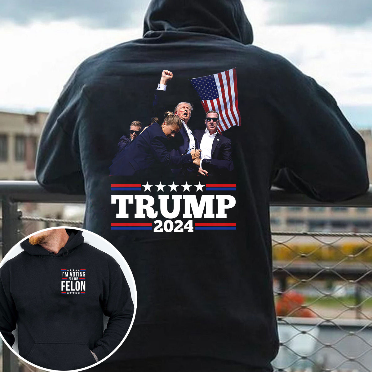 T-shirt « Je vote », T-shirt « Battons-nous ! Battons-nous ! », T-shirt de rassemblement 2024