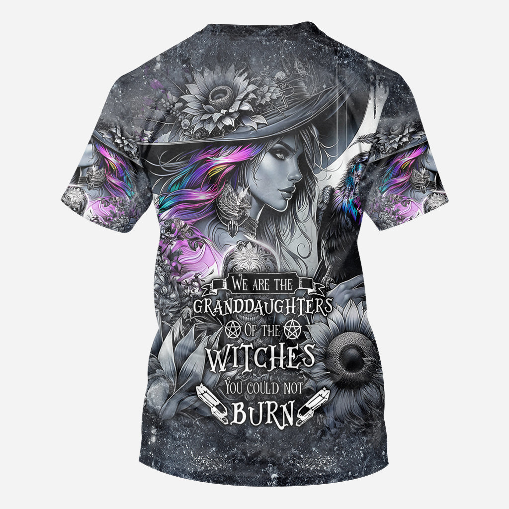 Flying High On Halloween Night - Personalized Witch All Over Shirt