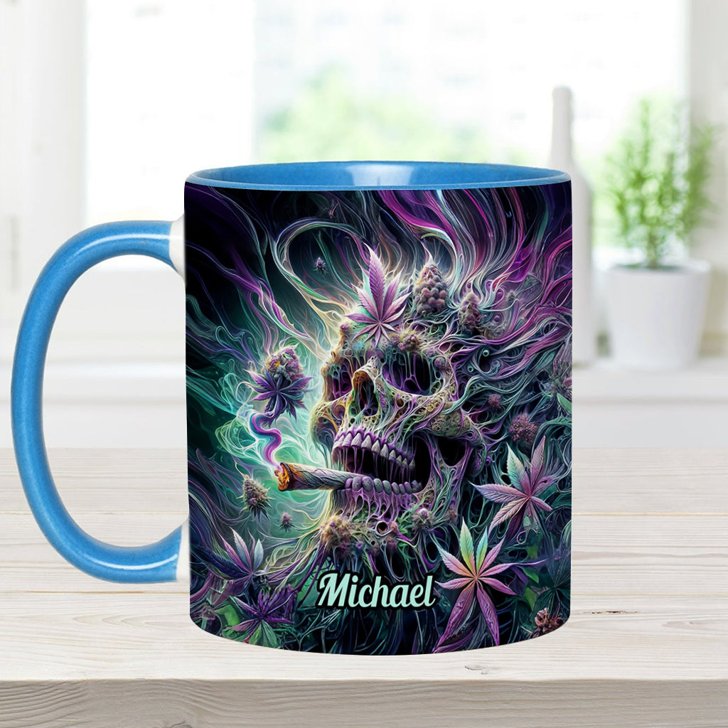 Magical Skull - Personalized Weed Accent Mug