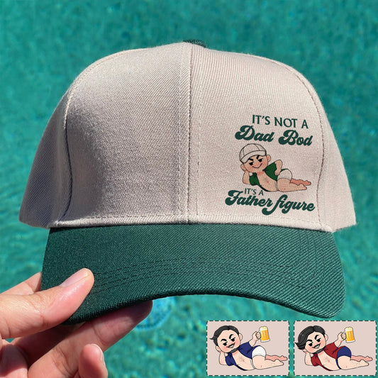 It's Not A Dad Bod It's A Father Figure - Personalized Father Classic Cap