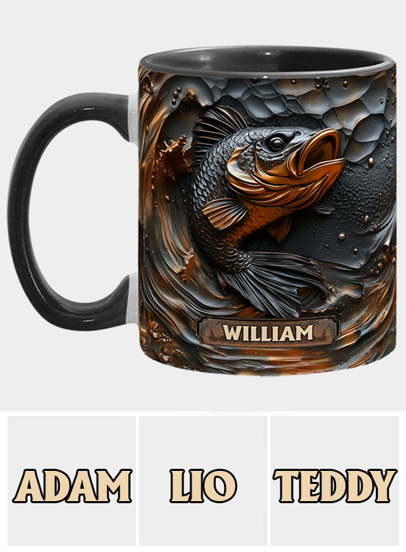 Mug personnalisé pour les passionnés de pêche -
