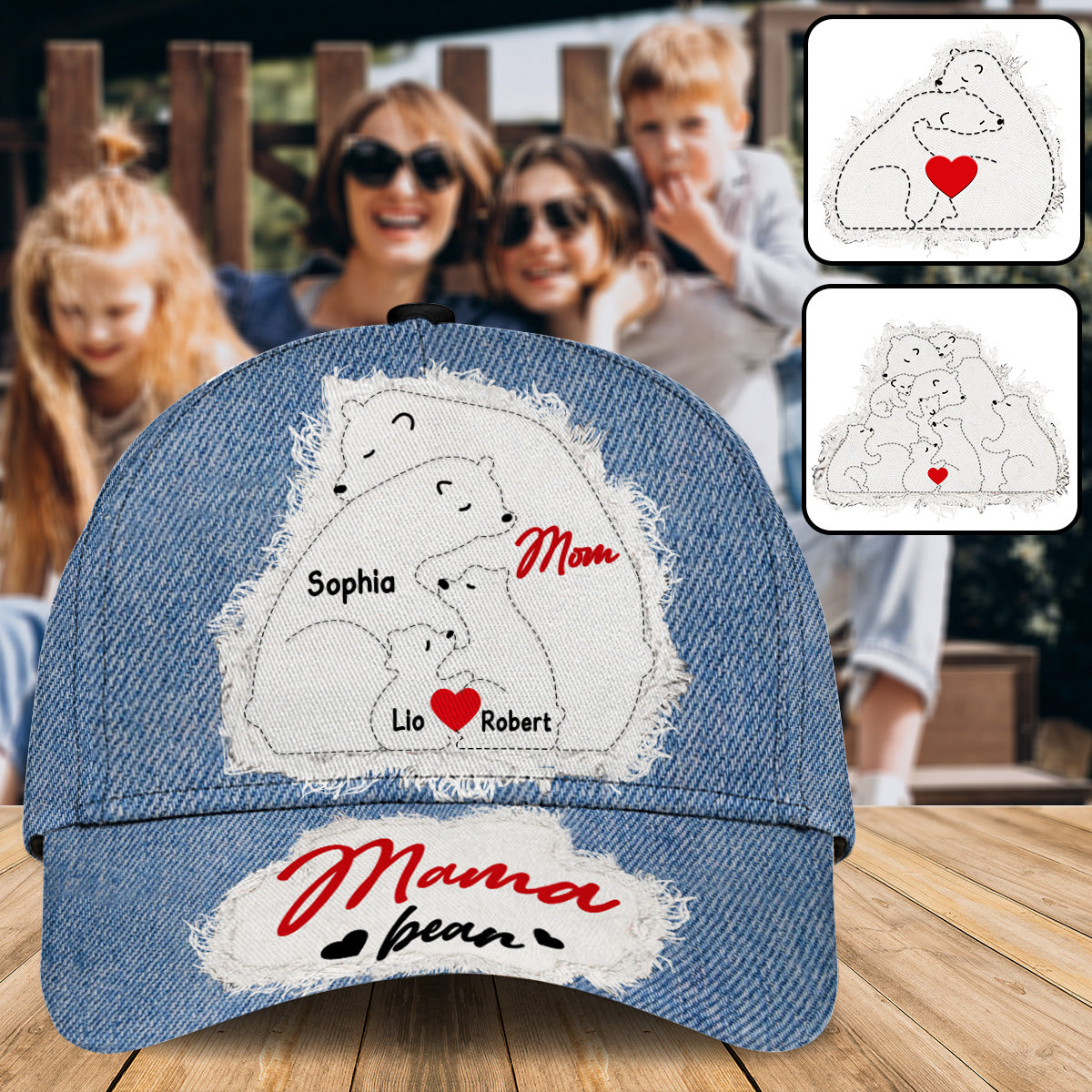 Mama Bear - Personalized Mother Classic Cap