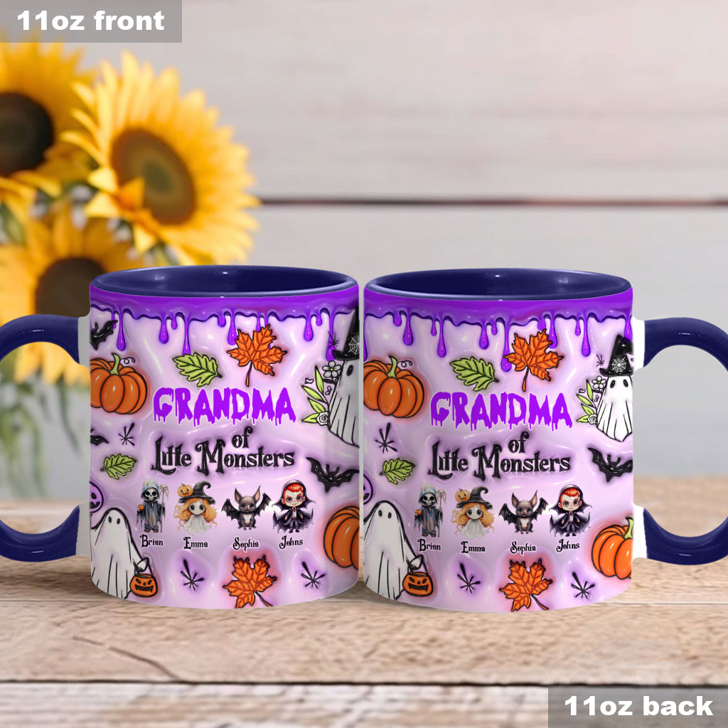Oma der kleinen Monster – Personalisierte Tasse mit Oma-Akzent