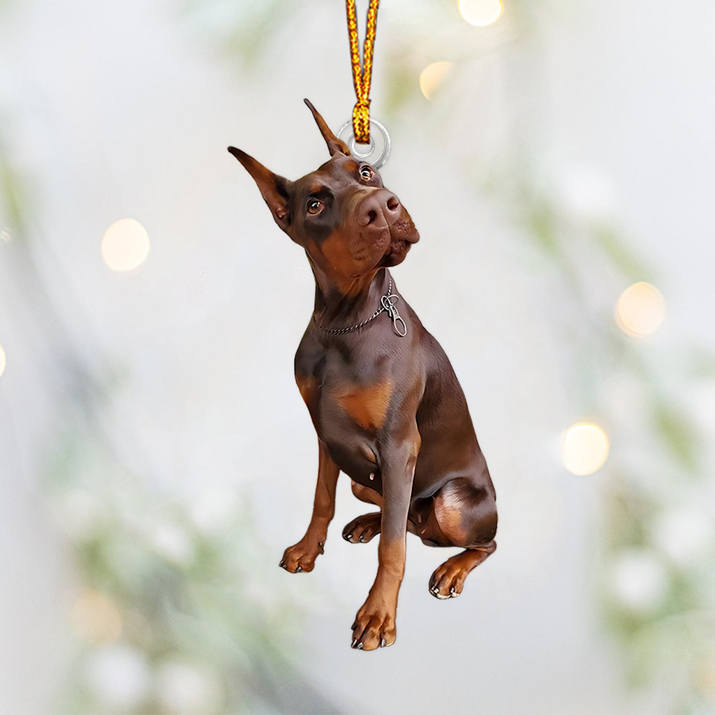 Ornement photo personnalisé - Ornement de chien sur mesure