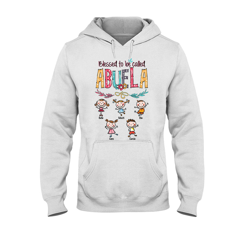 Dios Me Regaló Dos Títulos - Personalized Grandma T-shirt And Hoodie