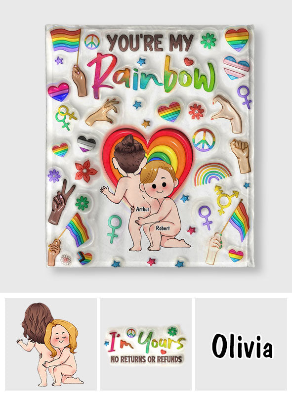 Partner In Crime - Personalized LGBT Support Blanket