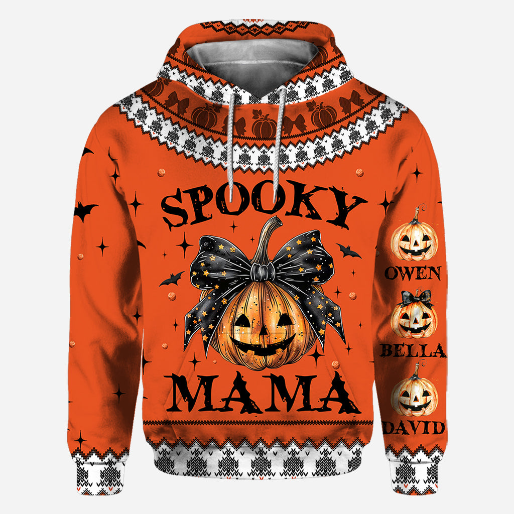 Spooky Mama - Personalized Mother All Over Shirt