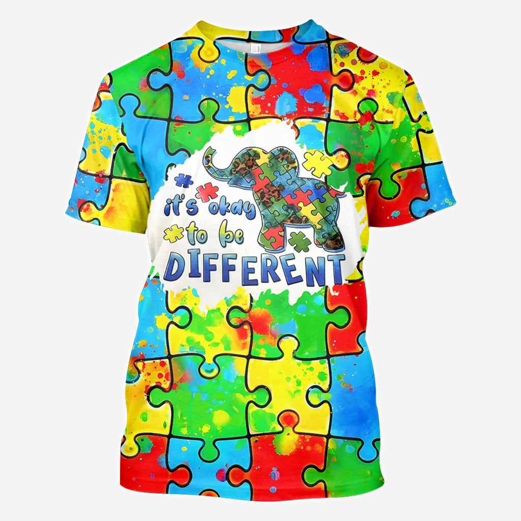 Es ist okay, anders zu sein – T-Shirt zur Sensibilisierung für Autismus