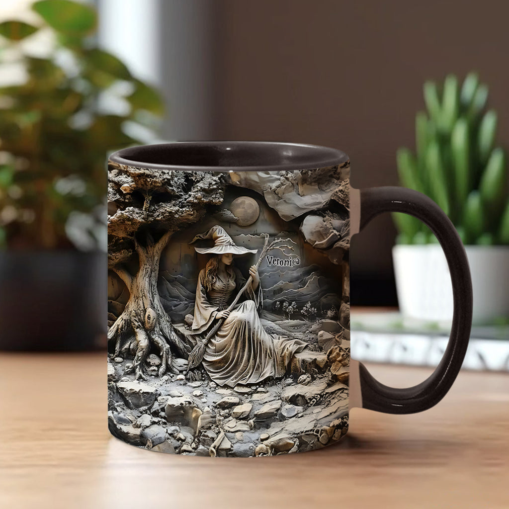 Beautiful Witch - Personalized Witch Accent Mug
