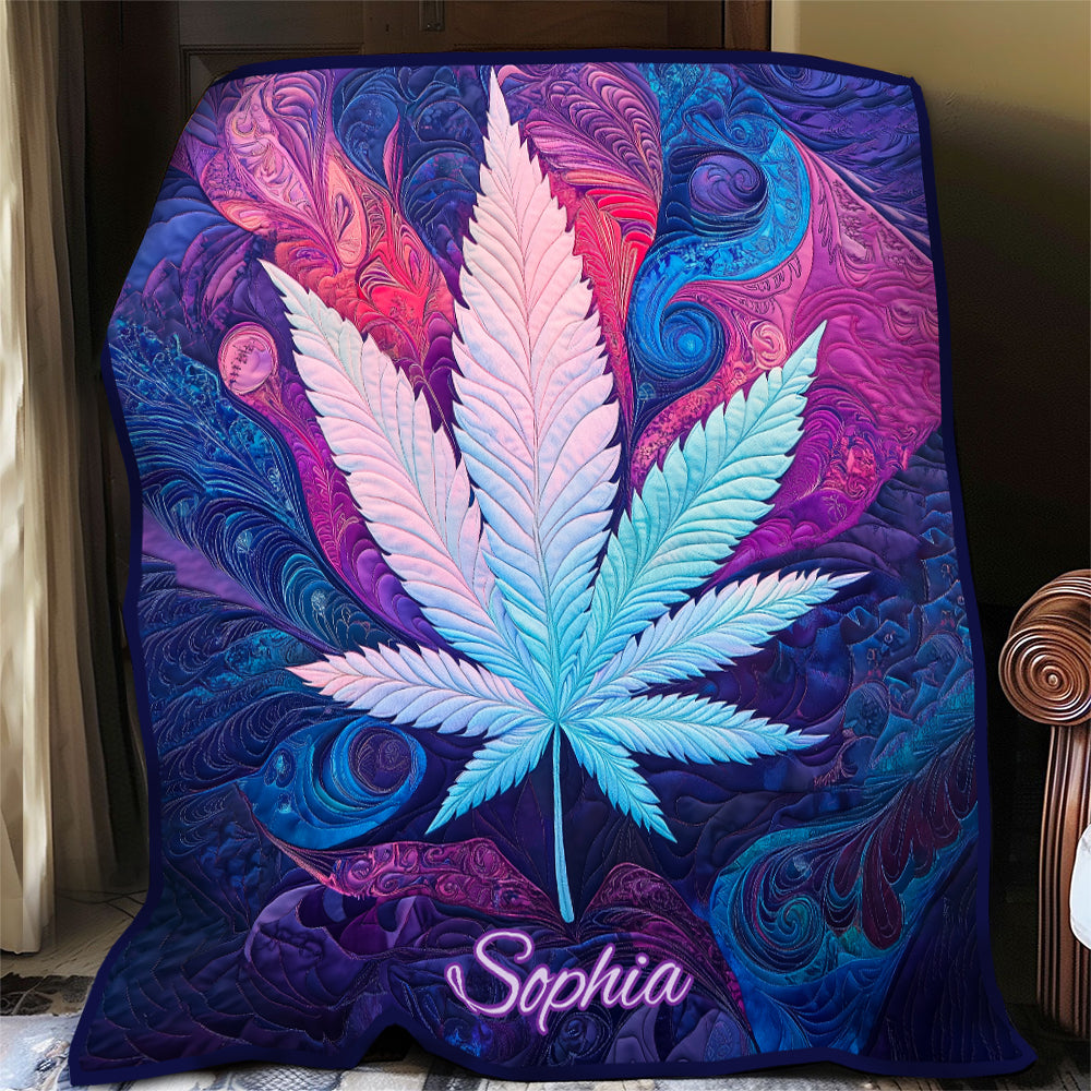 Wunderschöne Cannabis-Personalisierte Weed-Decke
