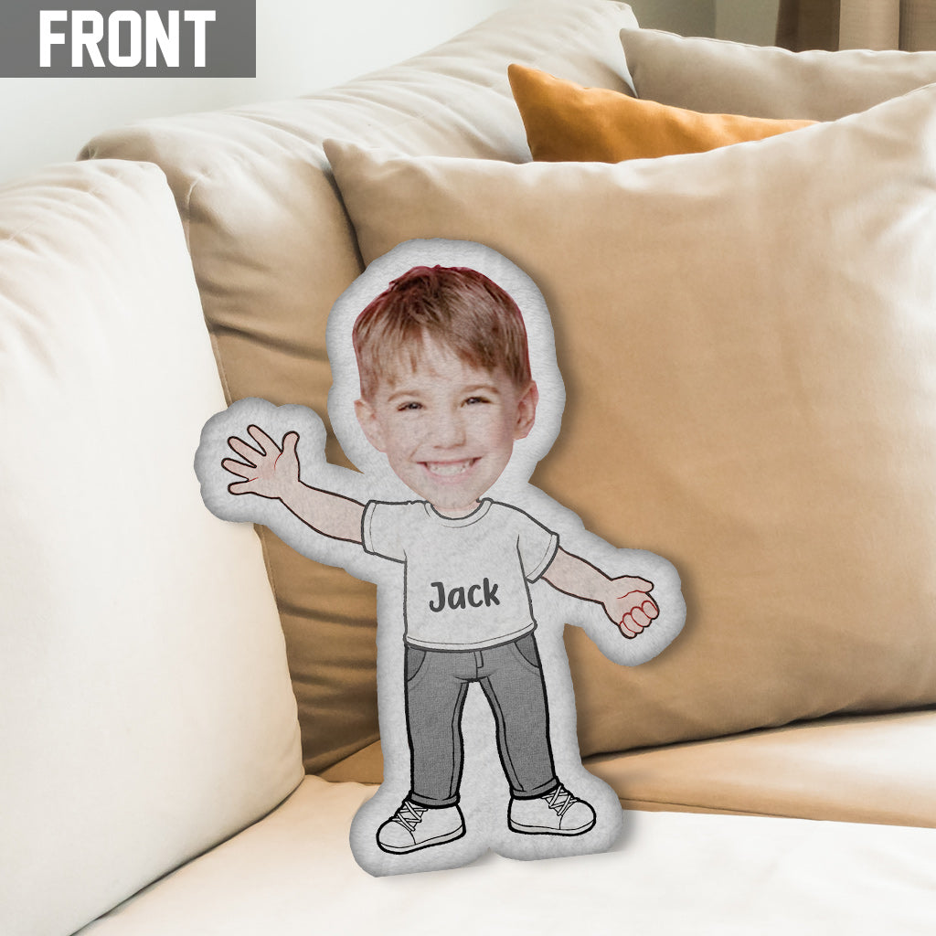 Grandma's Cuties - Personalized Grandma Shaped Pillow