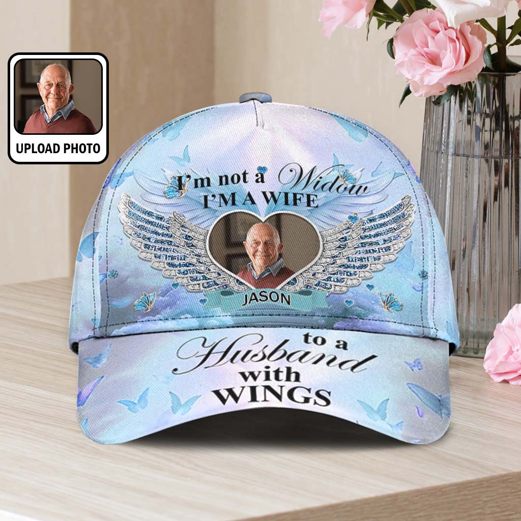 I'm Not A Widow - Personalized Memorial Classic Cap