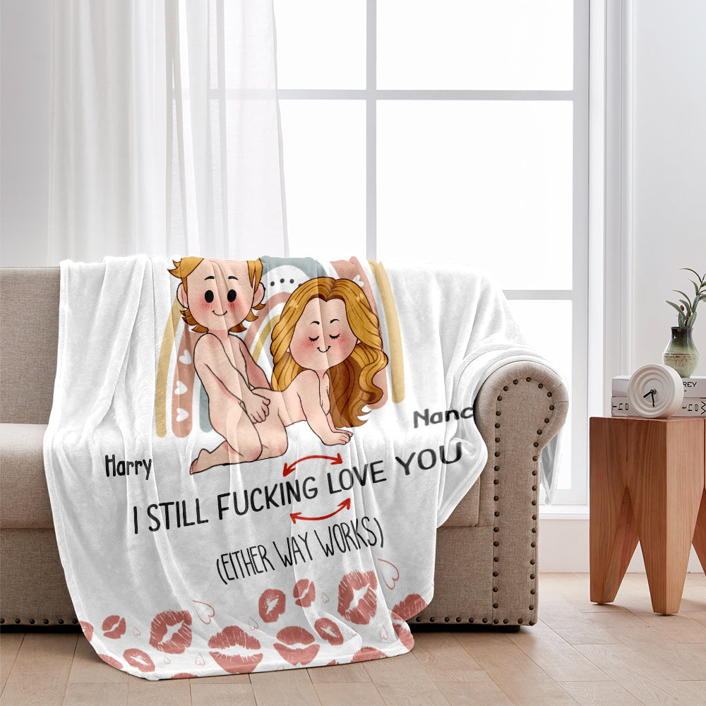 After Years Still Love You - Personalized Couple Blanket