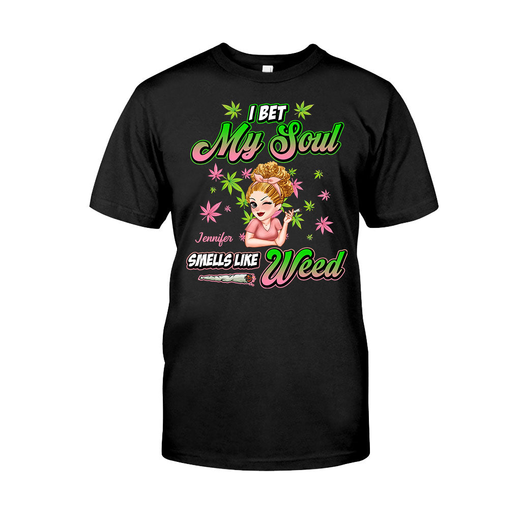 Ich wette, meine Seele riecht nach Gras – Personalisiertes Gras-T-Shirt und Hoodie