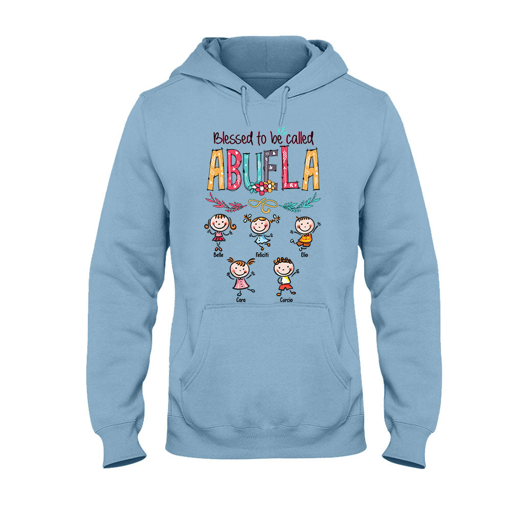 Dios Me Regaló Dos Títulos - Personalized Grandma T-shirt And Hoodie