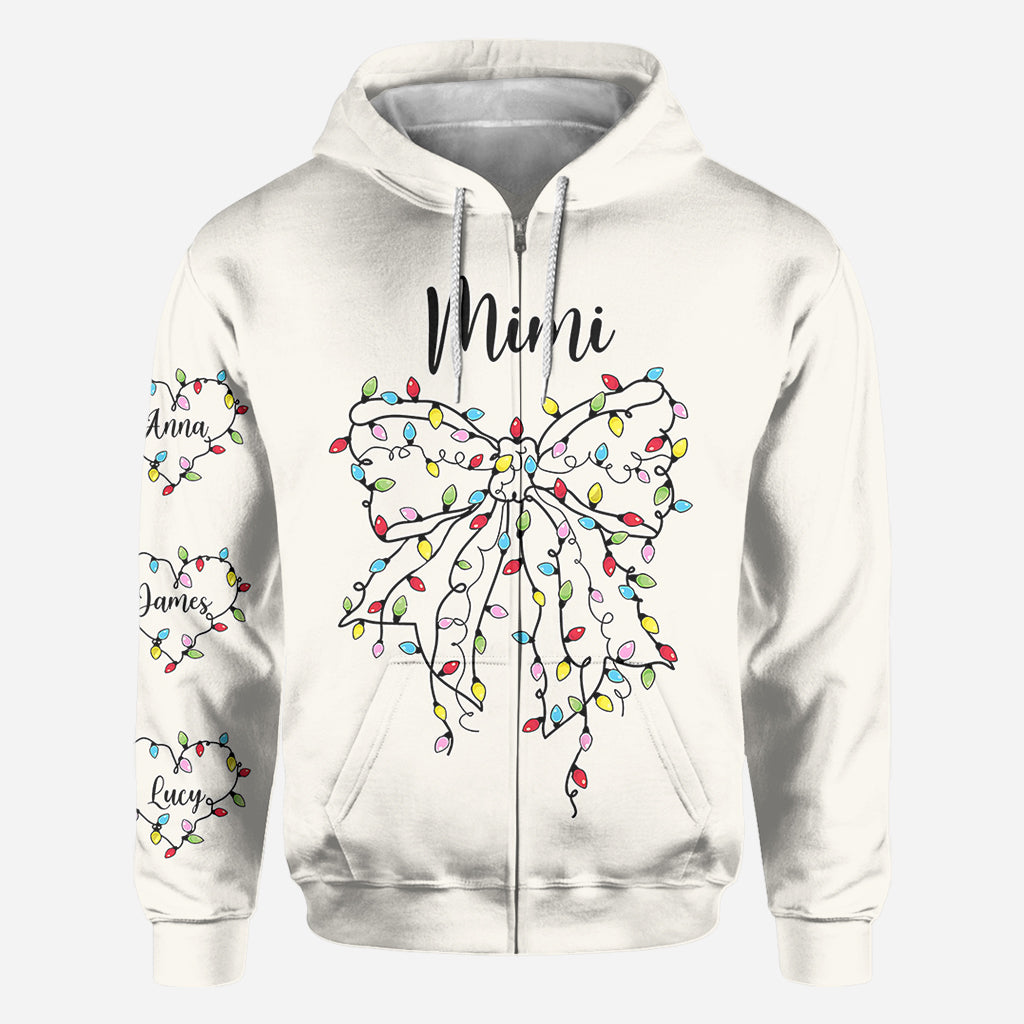 Noël de grand-mère - T-shirt personnalisé pour grand-mère