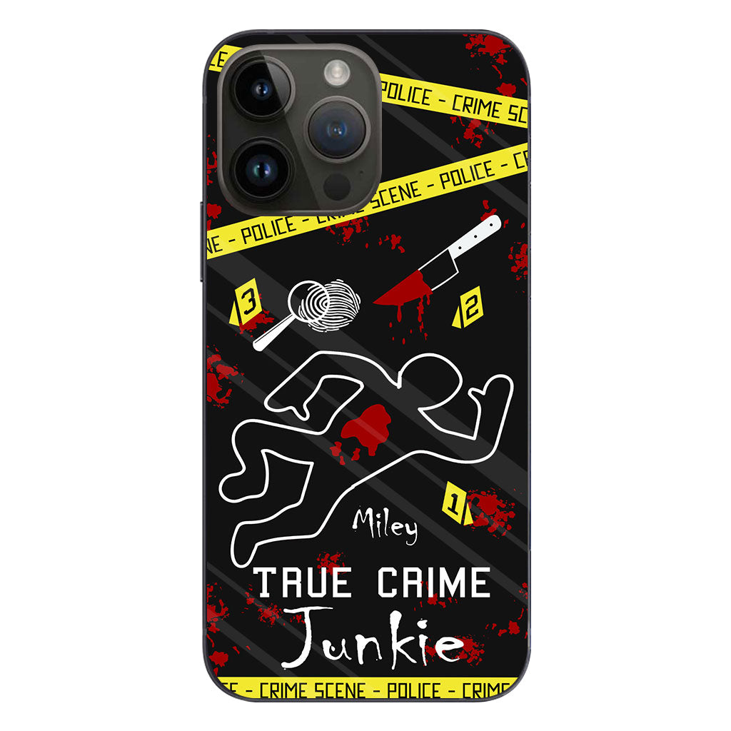 True Crime Junkie – Personalisierte Handyhülle