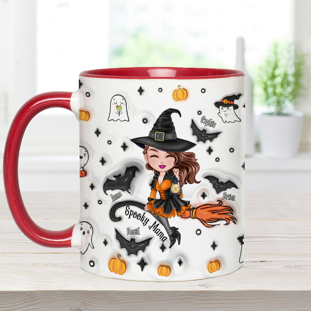 Spooky Mom - Personalized Mother Accent Mug