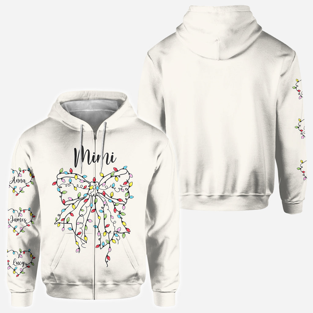 Noël de grand-mère - T-shirt personnalisé pour grand-mère