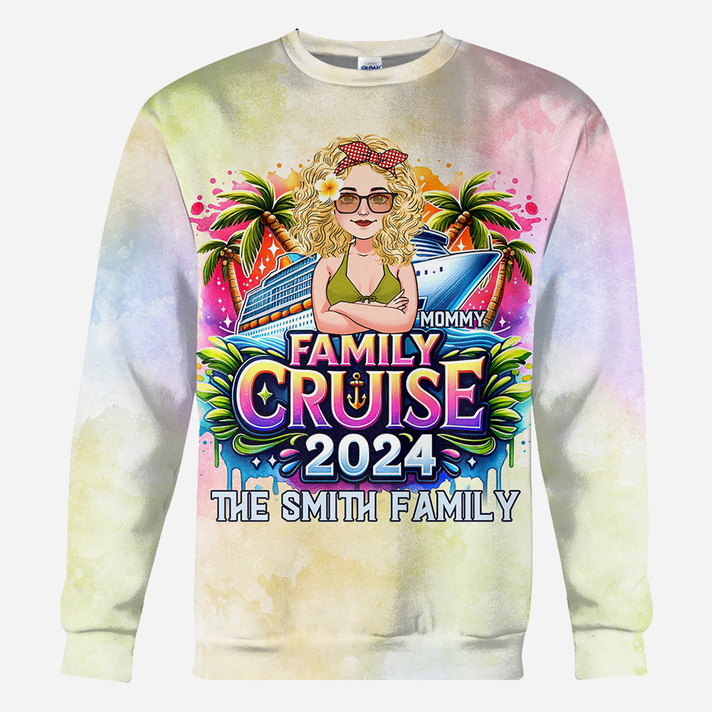 Croisière en famille - T-shirt de croisière personnalisé