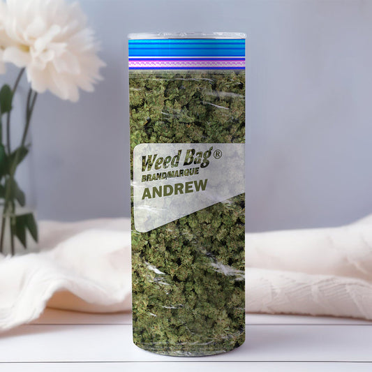 Weed-Beutel – Personalisierter schmaler Weed-Becher