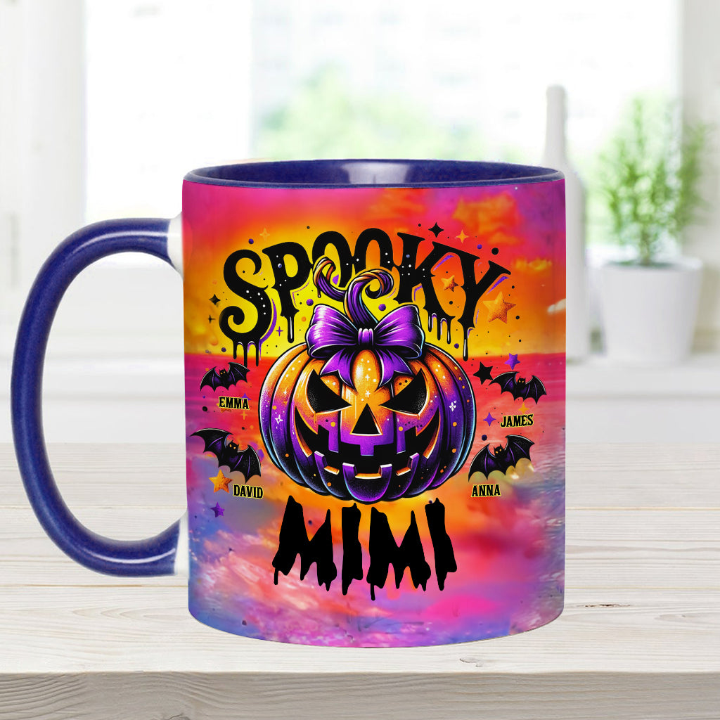 Spooky Grandma - Personalized Grandma Accent Mug