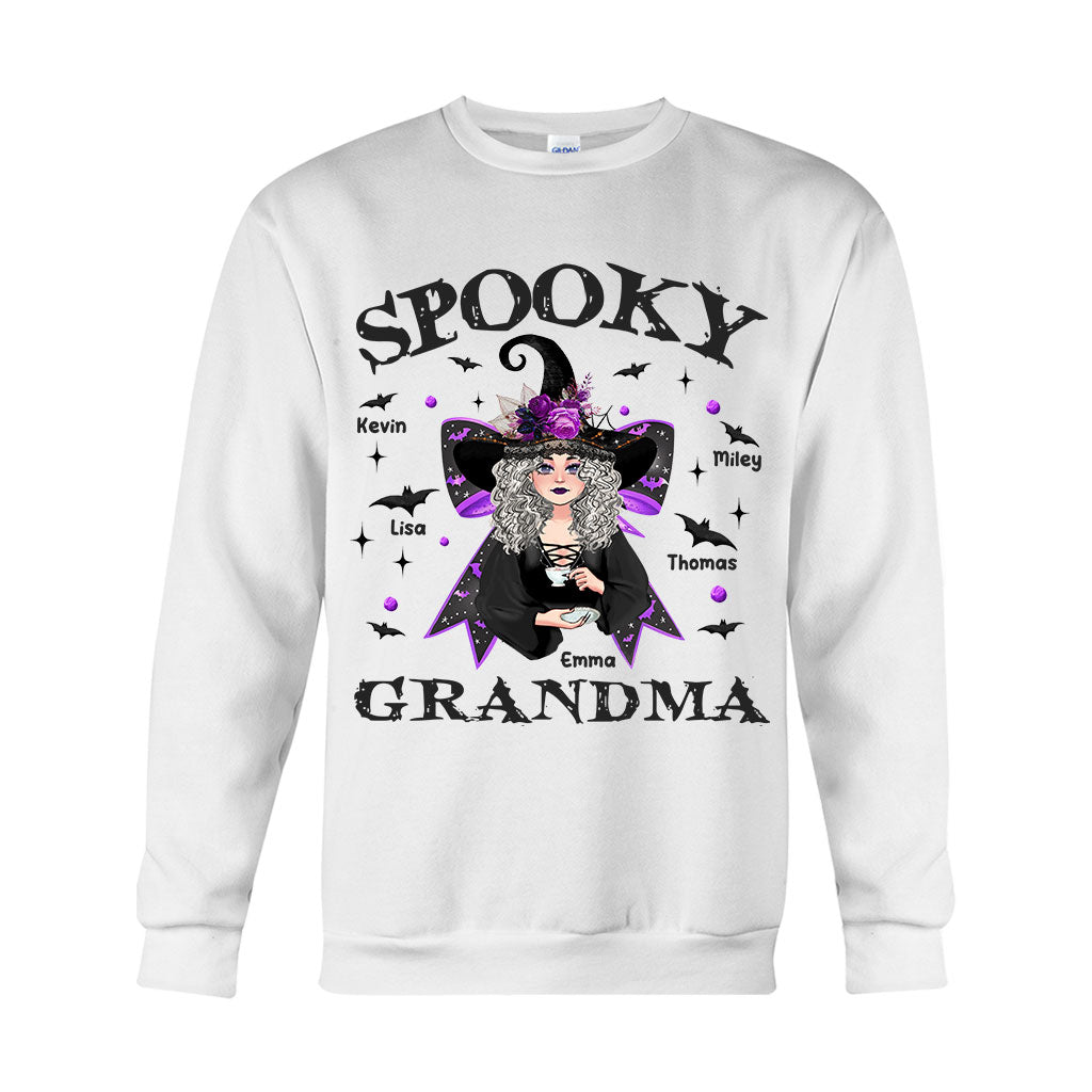 Spooky Any Title - Personalized Grandma T-shirt And Hoodie