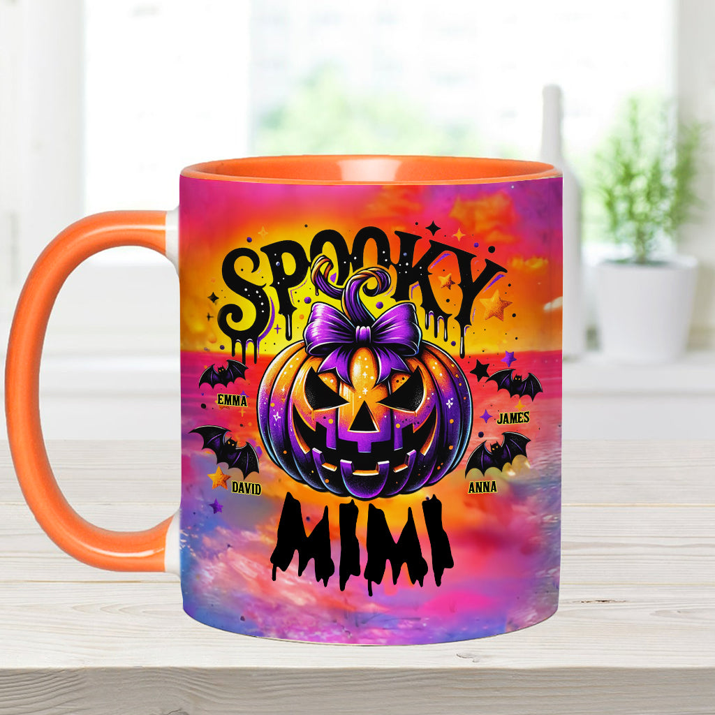 Spooky Grandma - Personalized Grandma Accent Mug