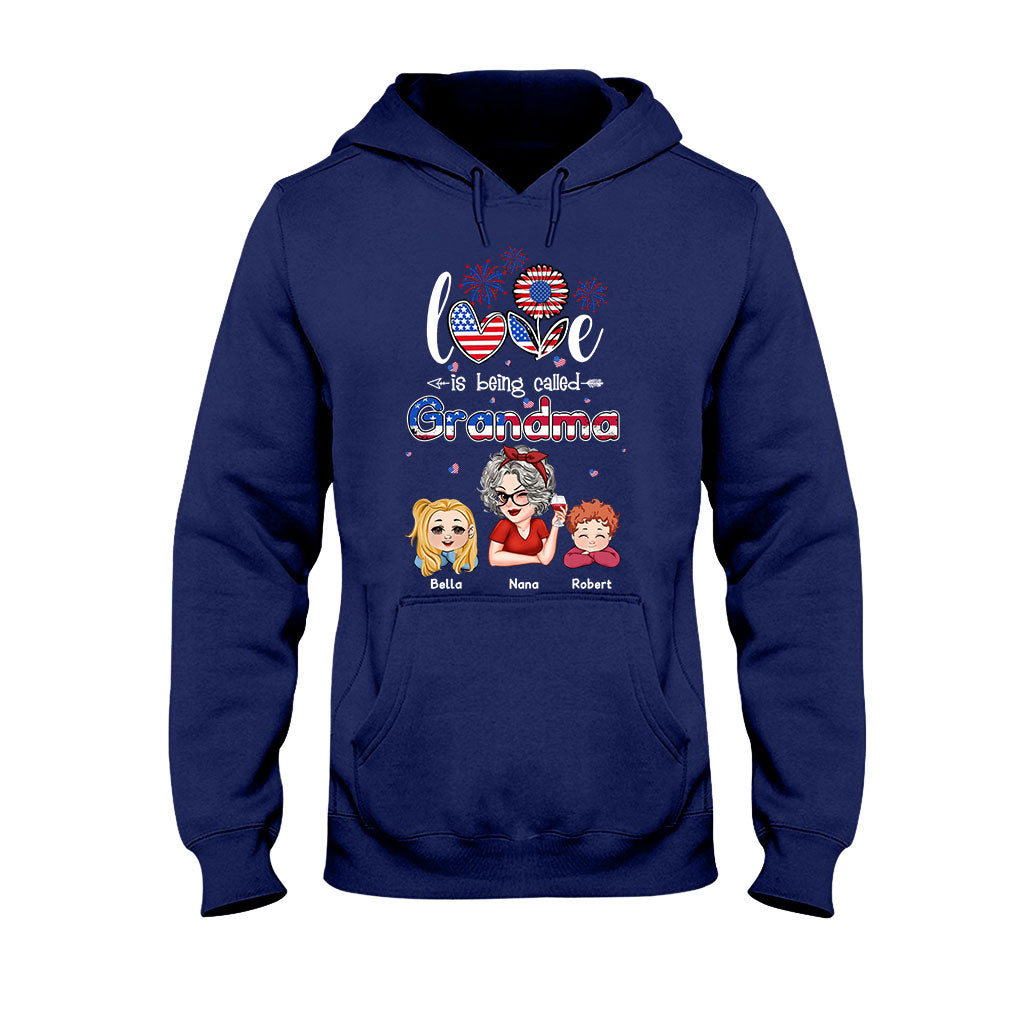 Blessed To Be Called Nana Grandpa Gigi - Personalized Grandma T-shirt And Hoodie