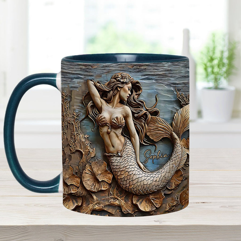 Mug personnalisé à motif sirène - Magnifique sirène