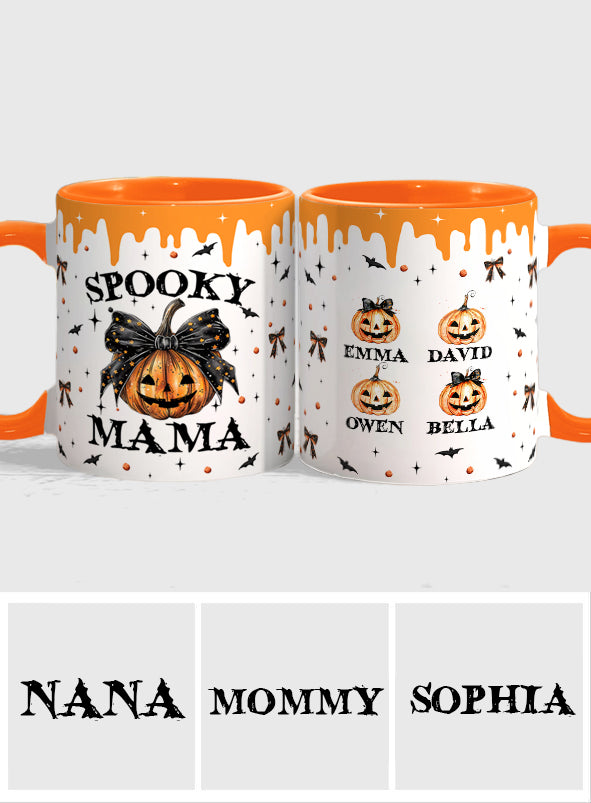 Spooky Mama - Personalized Mother Accent Mug